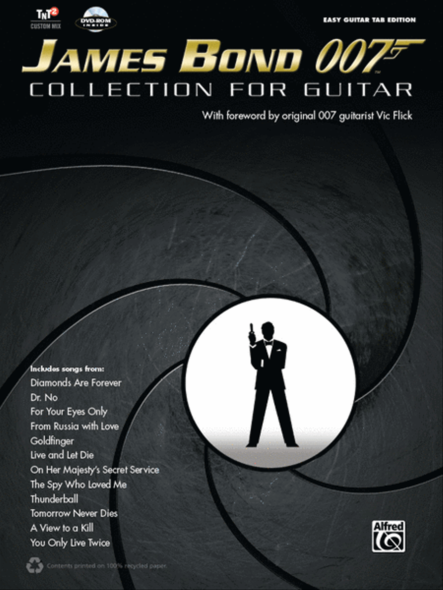 James Bond 007 Collection for Guitar Guitar Tablature scores gallery preview page 1