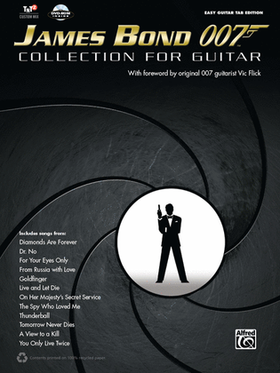 Book cover for James Bond 007 Collection for Guitar