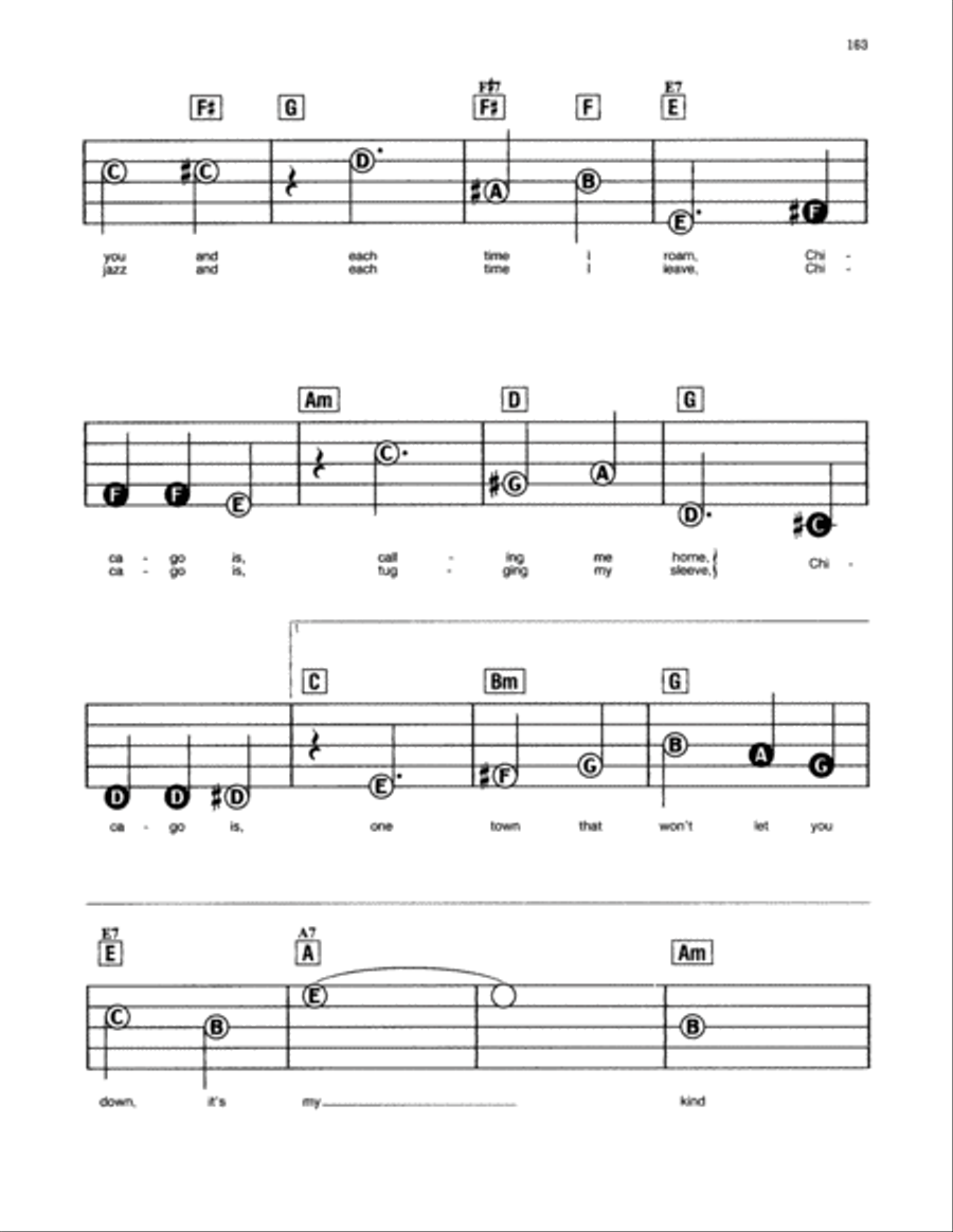 My Kind Of Town (Chicago Is) Electronic Keyboard scores gallery preview page 2