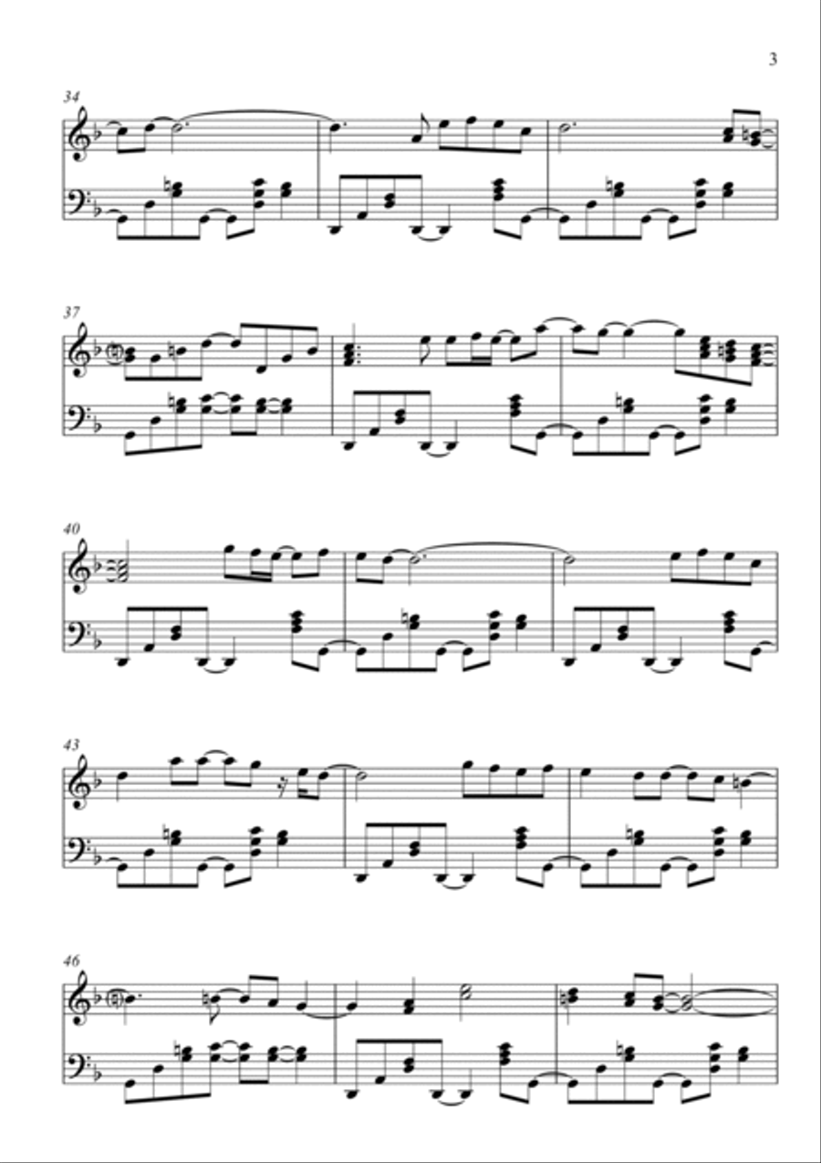 Holding Back The Years Holding Back The Years Piano Solo scores gallery preview page 3
