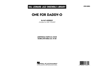 One for Daddy-O - Conductor Score (Full Score)