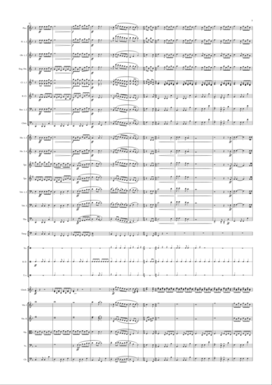 The Sound Of Silence Full Orchestra scores gallery preview page 5