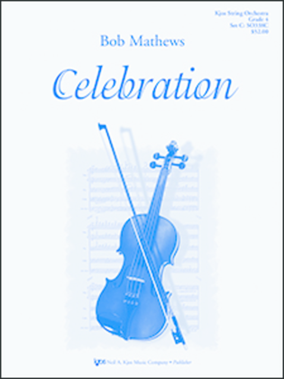 Book cover for Celebration - Score