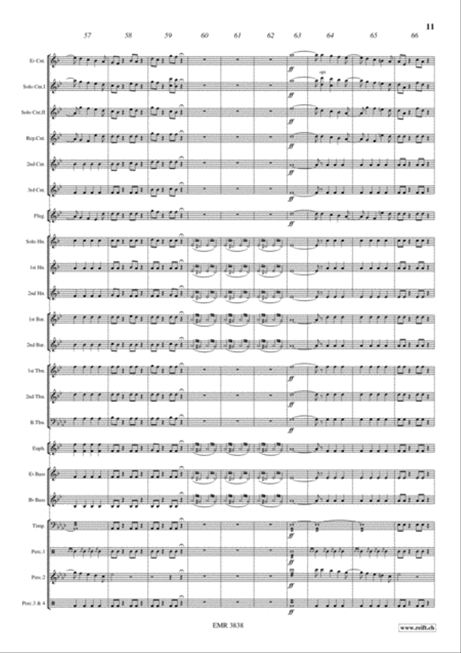 Dichter und Bauer Brass Band scores gallery preview page 12