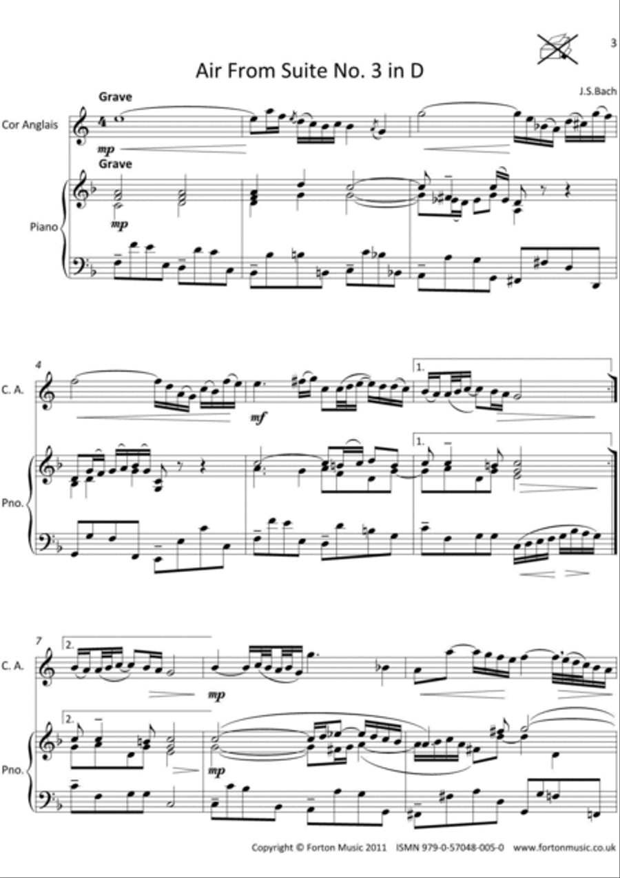 Solos for Cor Anglais Book 1 English Horn scores gallery preview page 2