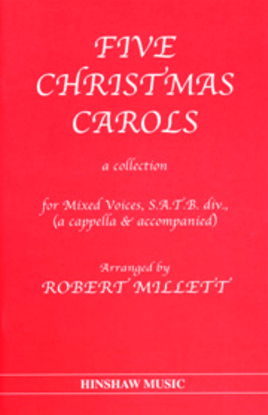 Five Christmas Carols Divisi scores gallery preview page 1