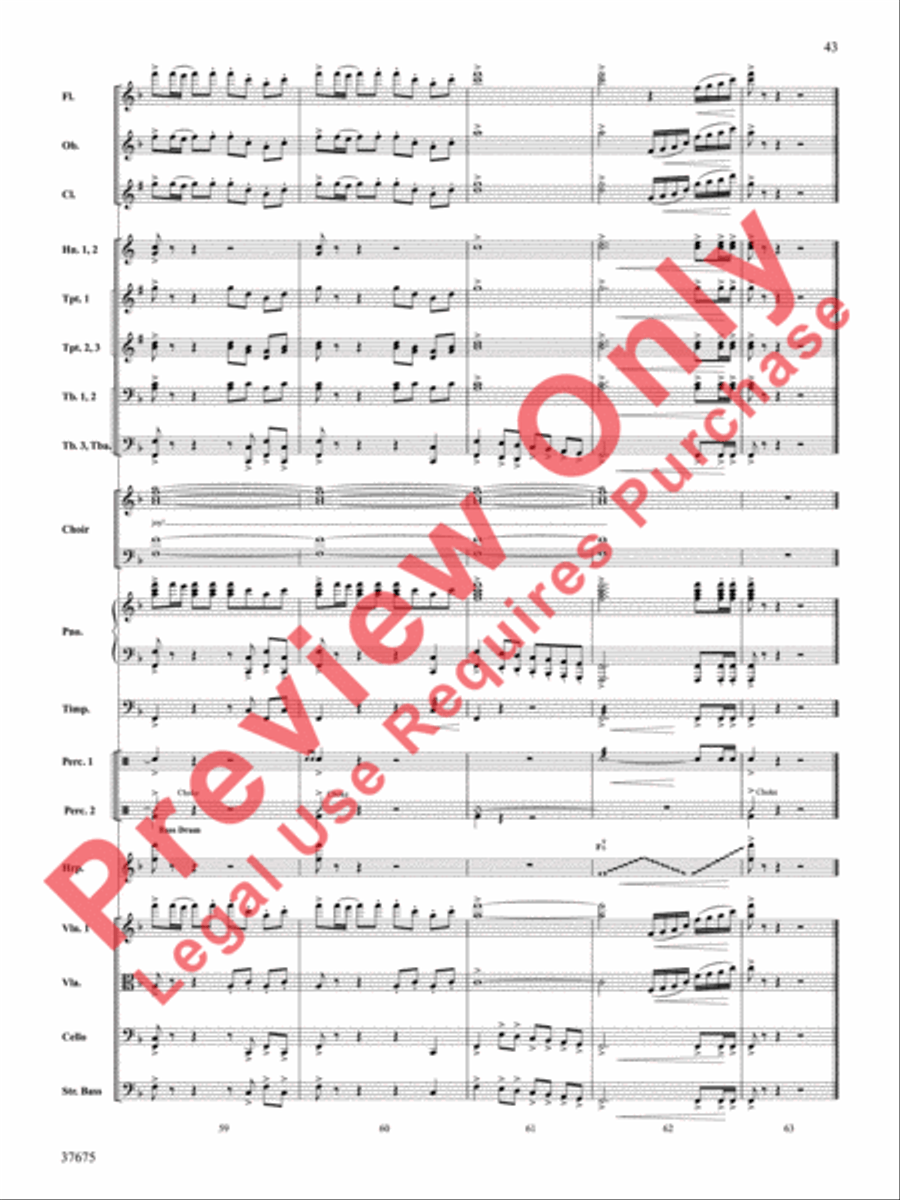 Festival of Carols Choir scores gallery preview page 44