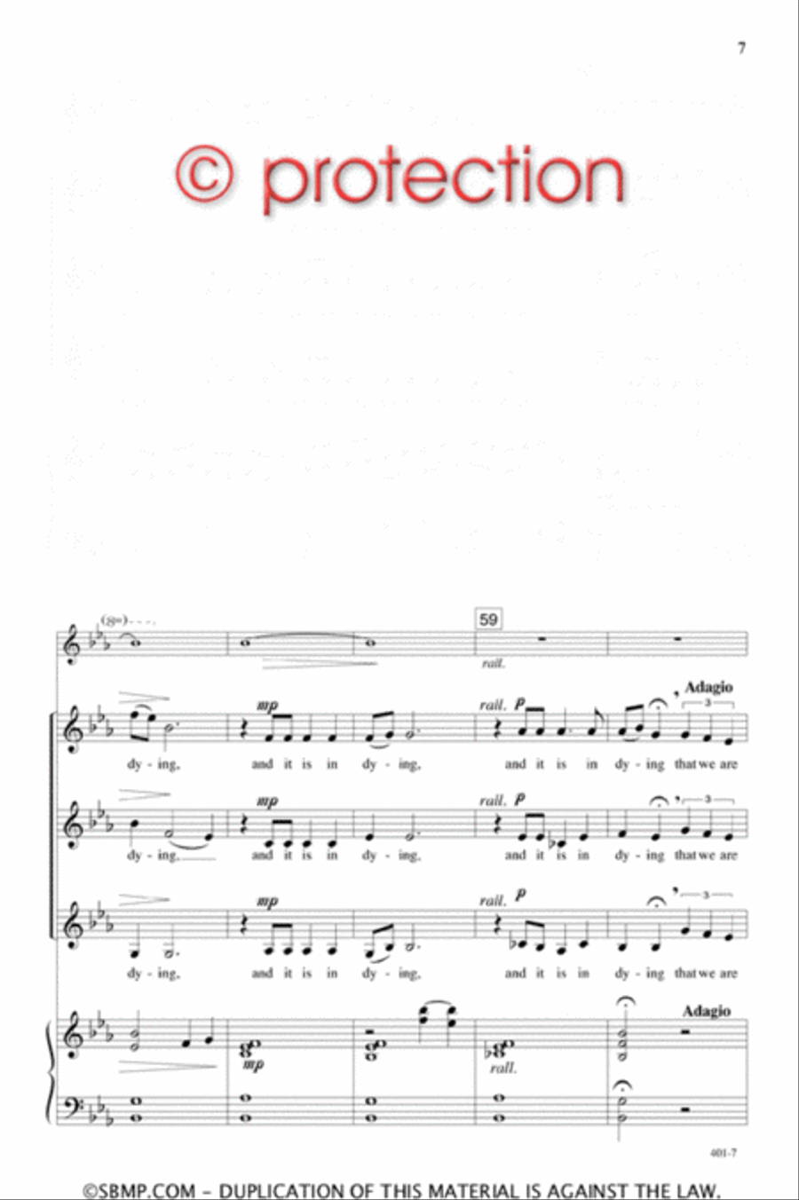 Prayer of St. Francis of Assisi - SSA Octavo SSA scores gallery preview page 7