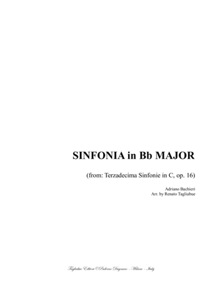 SINFONIA in Bb MAJOR - Banchieri - For Piano/Organ