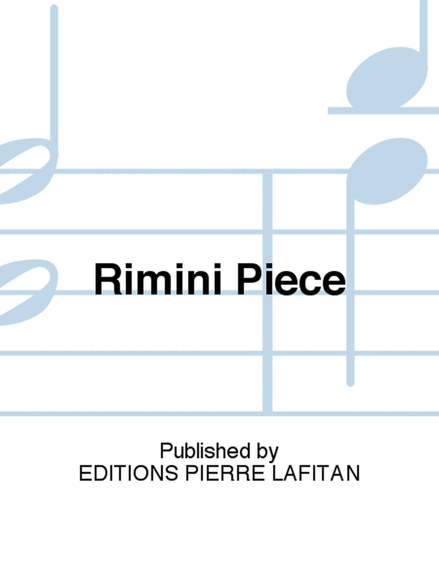 Rimini Piece