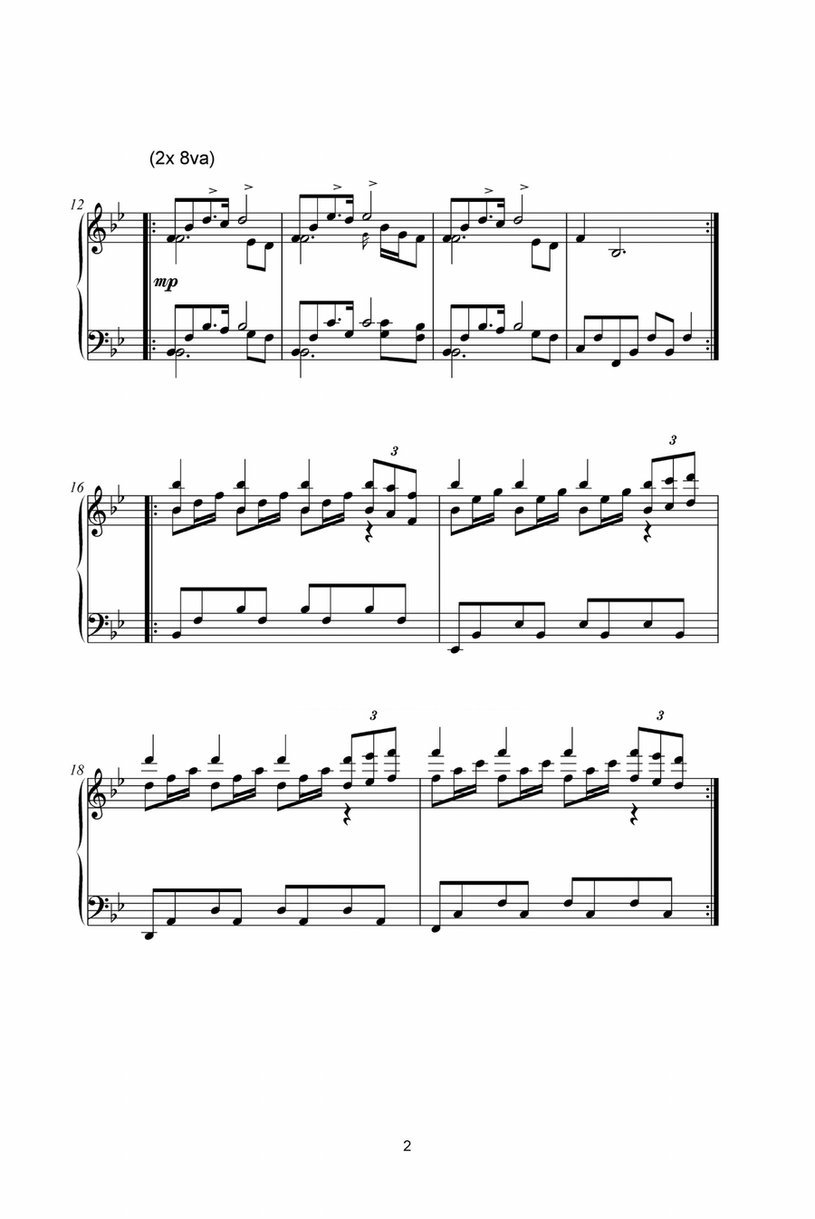Gift of The Night Gift of The Night Piano Solo scores gallery preview page 3