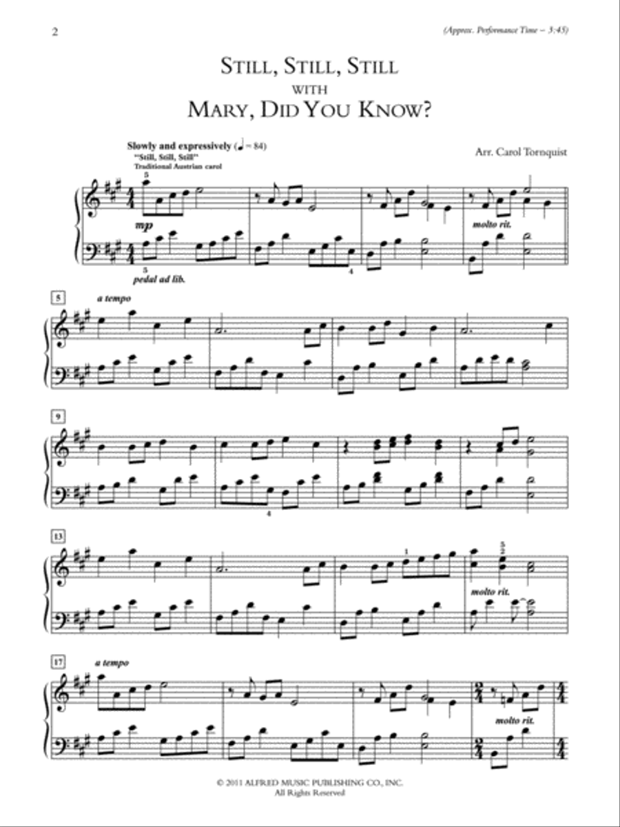 Medleys for Blended Worship -- Christmas Piano Solo scores gallery preview page 2