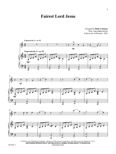 The Everlasting Song Violin Solo - Sheet Music