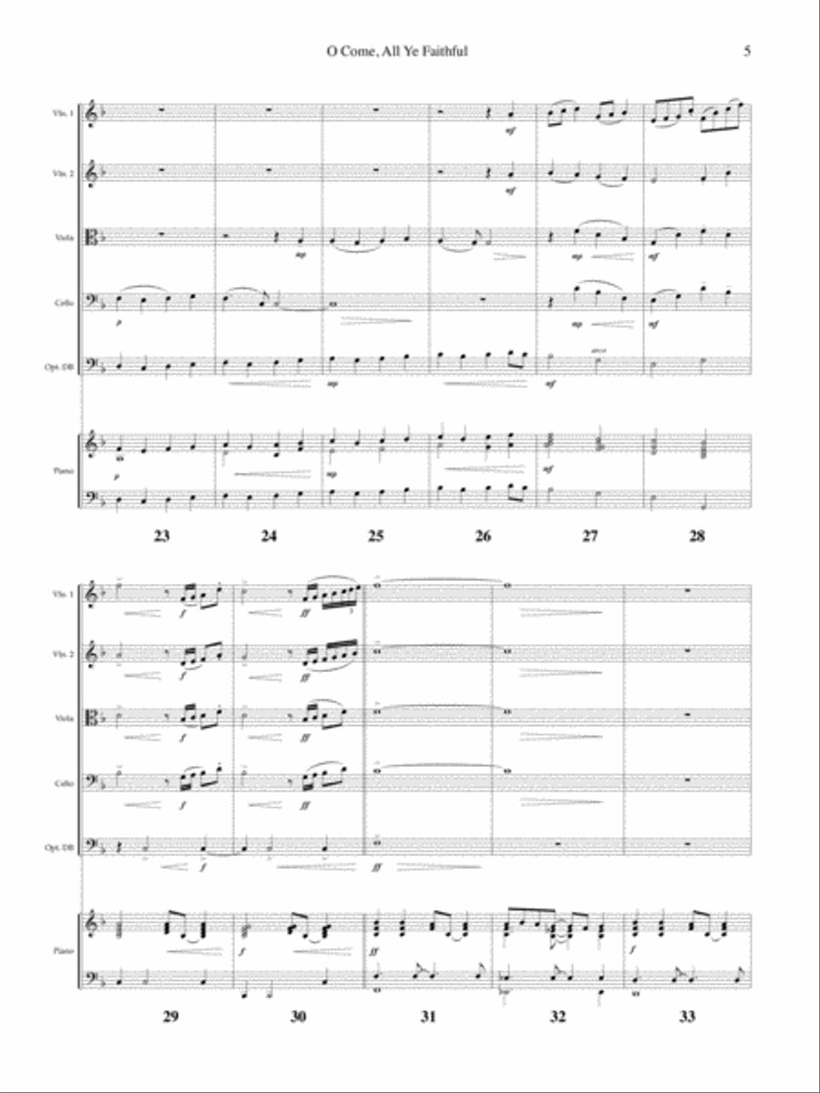 Creative Carols for String Quartet, Volume 1 String Quartet scores gallery preview page 4