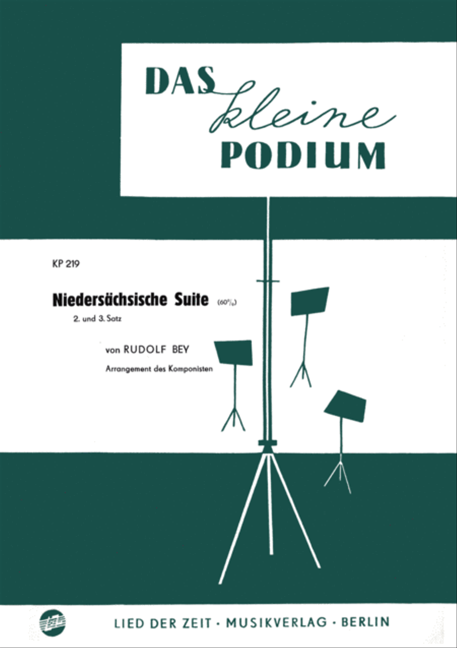 Niedersachsische Suite Niedersachsische Suite Clarinet scores gallery preview page 1
