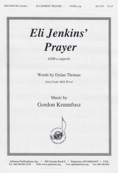 Eli Jenkins' Prayer