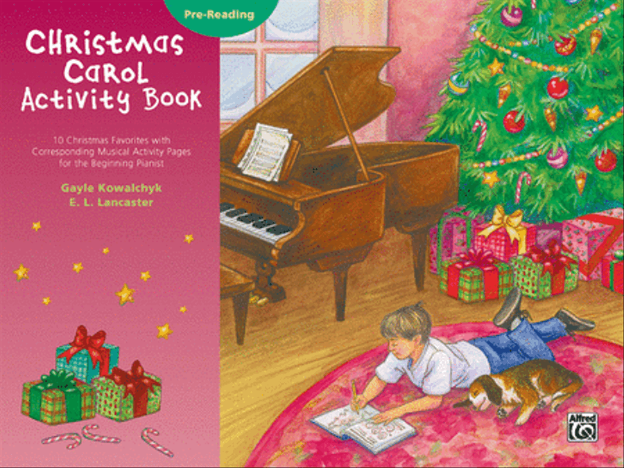Christmas Carol Activity Book Easy Piano scores gallery preview page 1