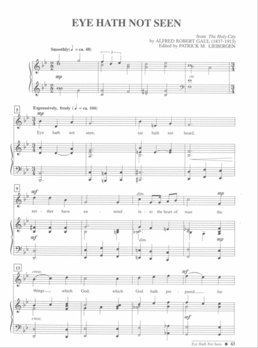 Favorite Sacred Classics for Solo Singers - Book/CD (Medium High) High Voice scores gallery preview page 4