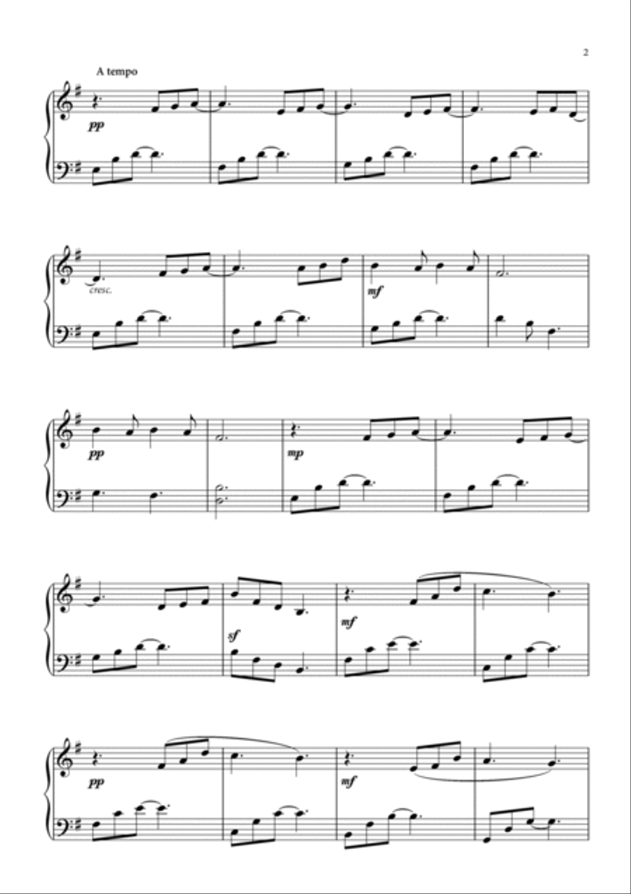 Moonlit Journey Moonlit Journey Harp scores gallery preview page 2