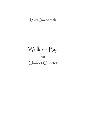 Book cover for Walk On By