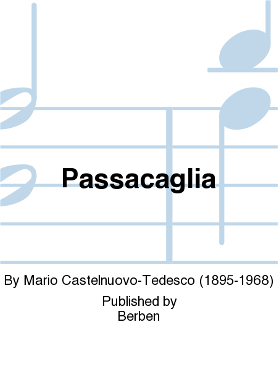 Passacaglia School and Community scores gallery preview page 1