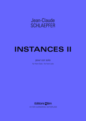 Book cover for Instances II