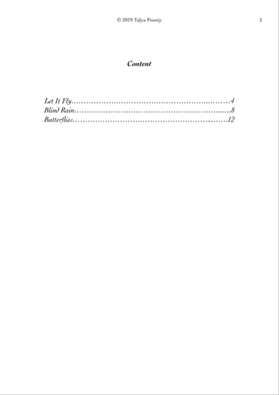 Air.Rain.Butterflies. by Talya Pozniy Piano Method scores gallery preview page 3