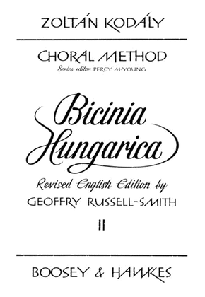 Book cover for Bicinia Hungarica II