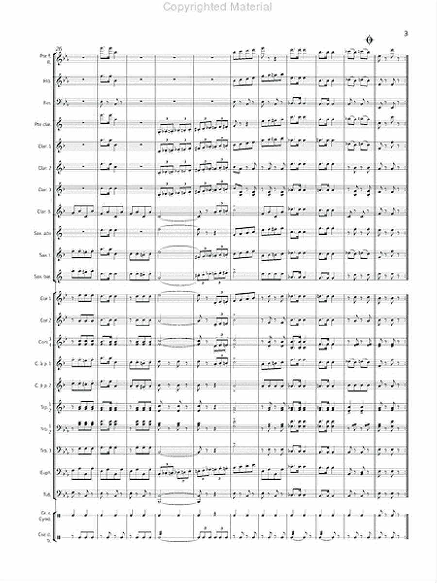 Presto Concert Band scores gallery preview page 5