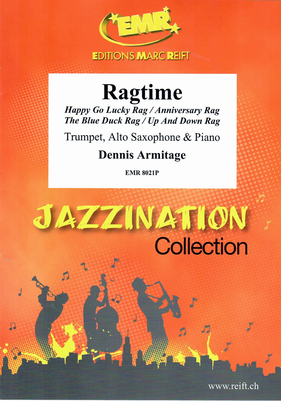 Ragtime Alto Saxophone scores gallery preview page 1
