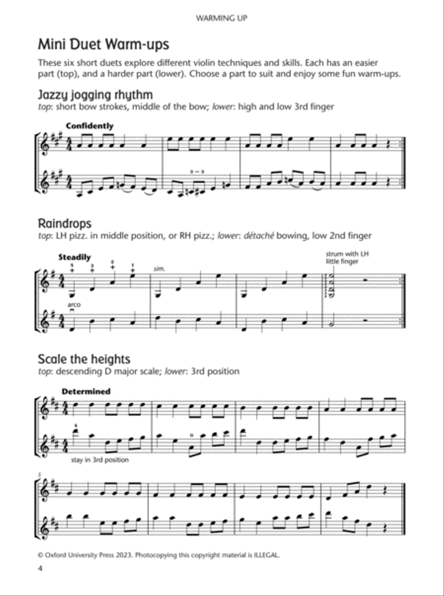 Fiddle Time Duets String Duet scores gallery preview page 3