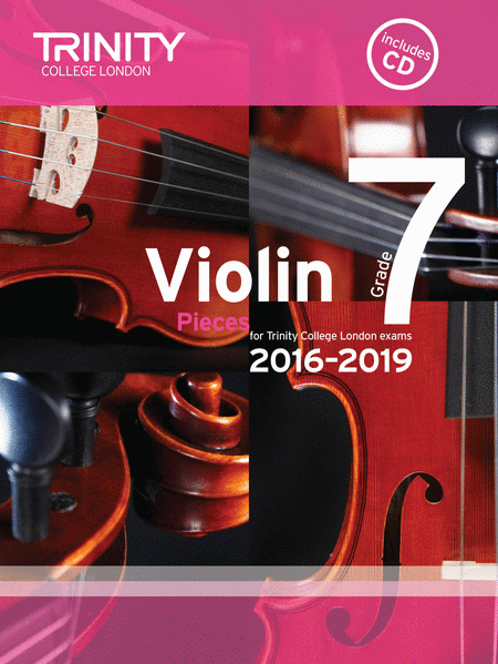 Violin Exam Pieces Grade 7 2016-2019 (score, part & CD)
