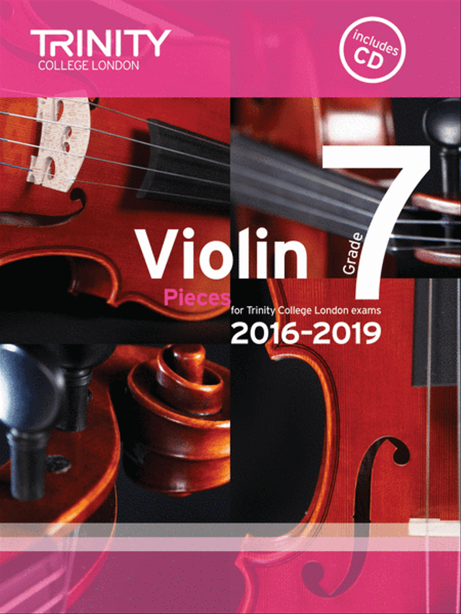 Violin Exam Pieces 2016-2019: Grade 7 (score, part & CD) Violin scores gallery preview page 1