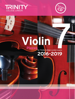 Book cover for Violin Exam Pieces 2016-2019: Grade 7 (score, part & CD)