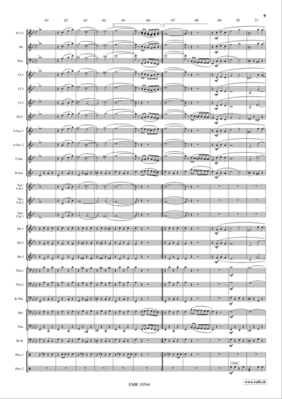 Entertainer Live Concert Band scores gallery preview page 10