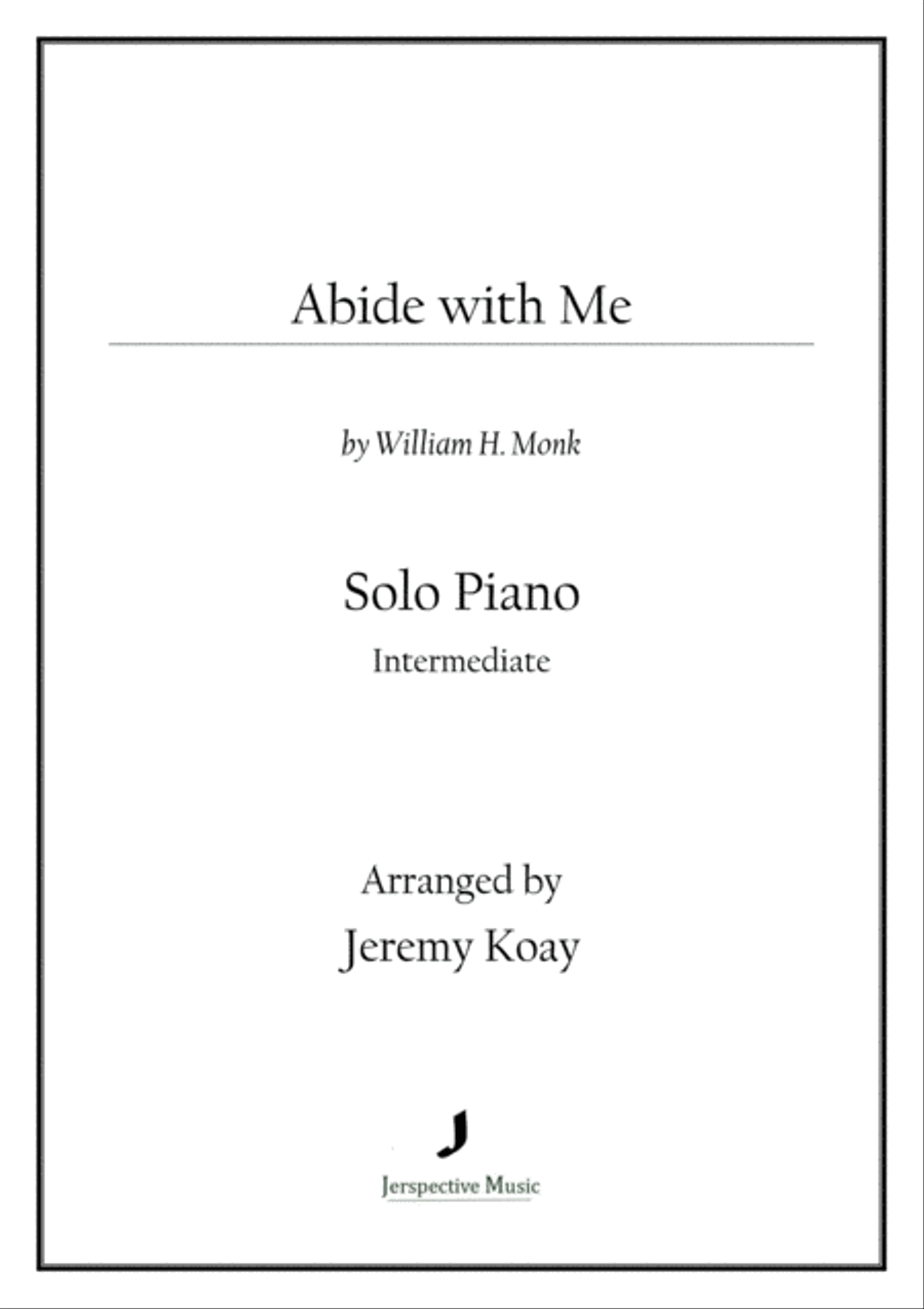 Abide with Me (Solo Piano) Piano Solo scores gallery preview page 1