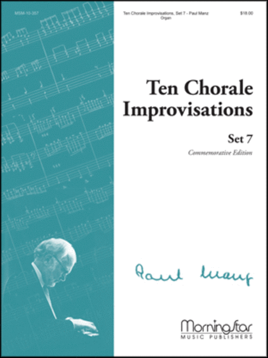Ten Chorale Improvisations, Set 7 Organ scores gallery preview page 1
