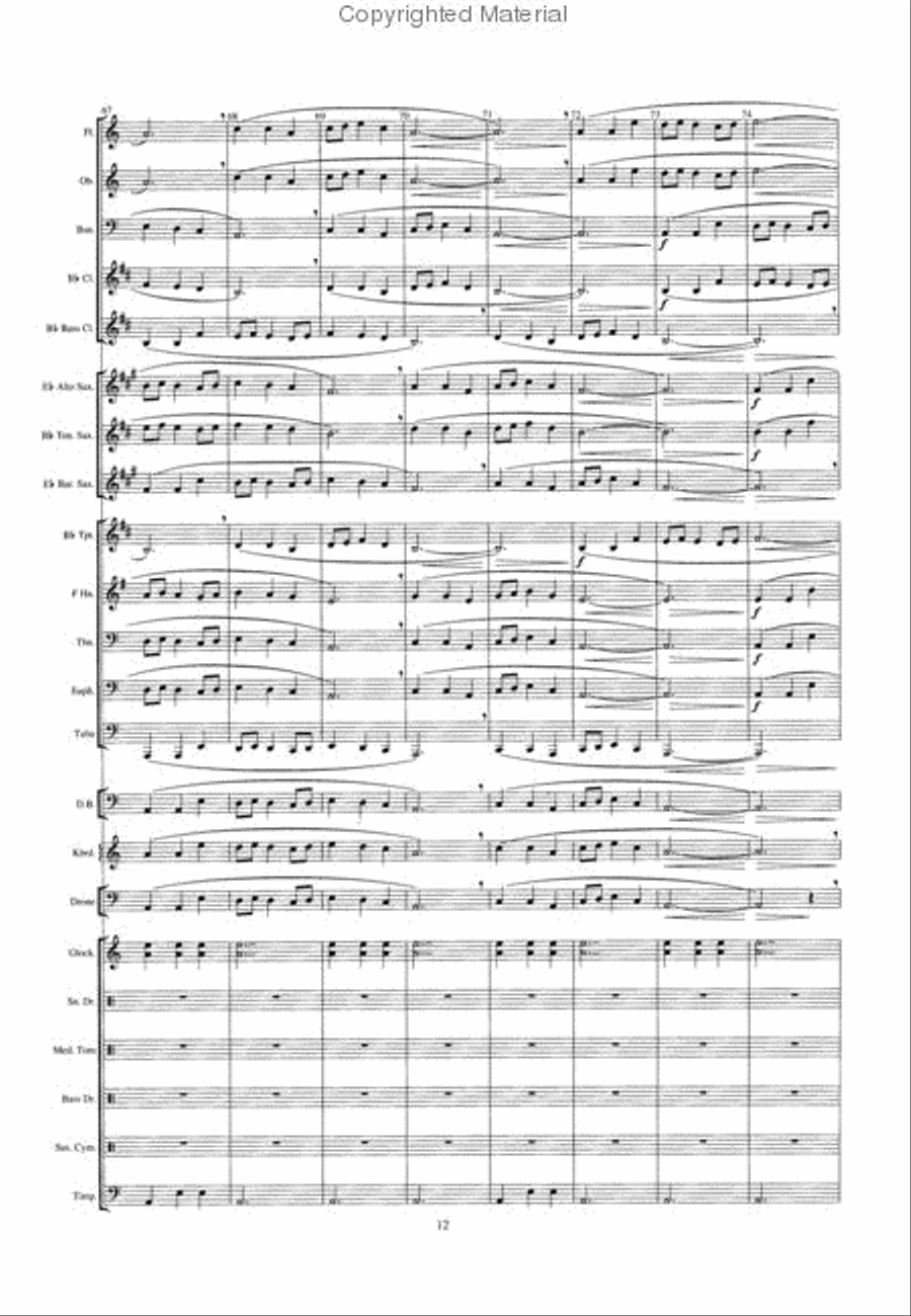 Whirlwind Concert Band scores gallery preview page 4