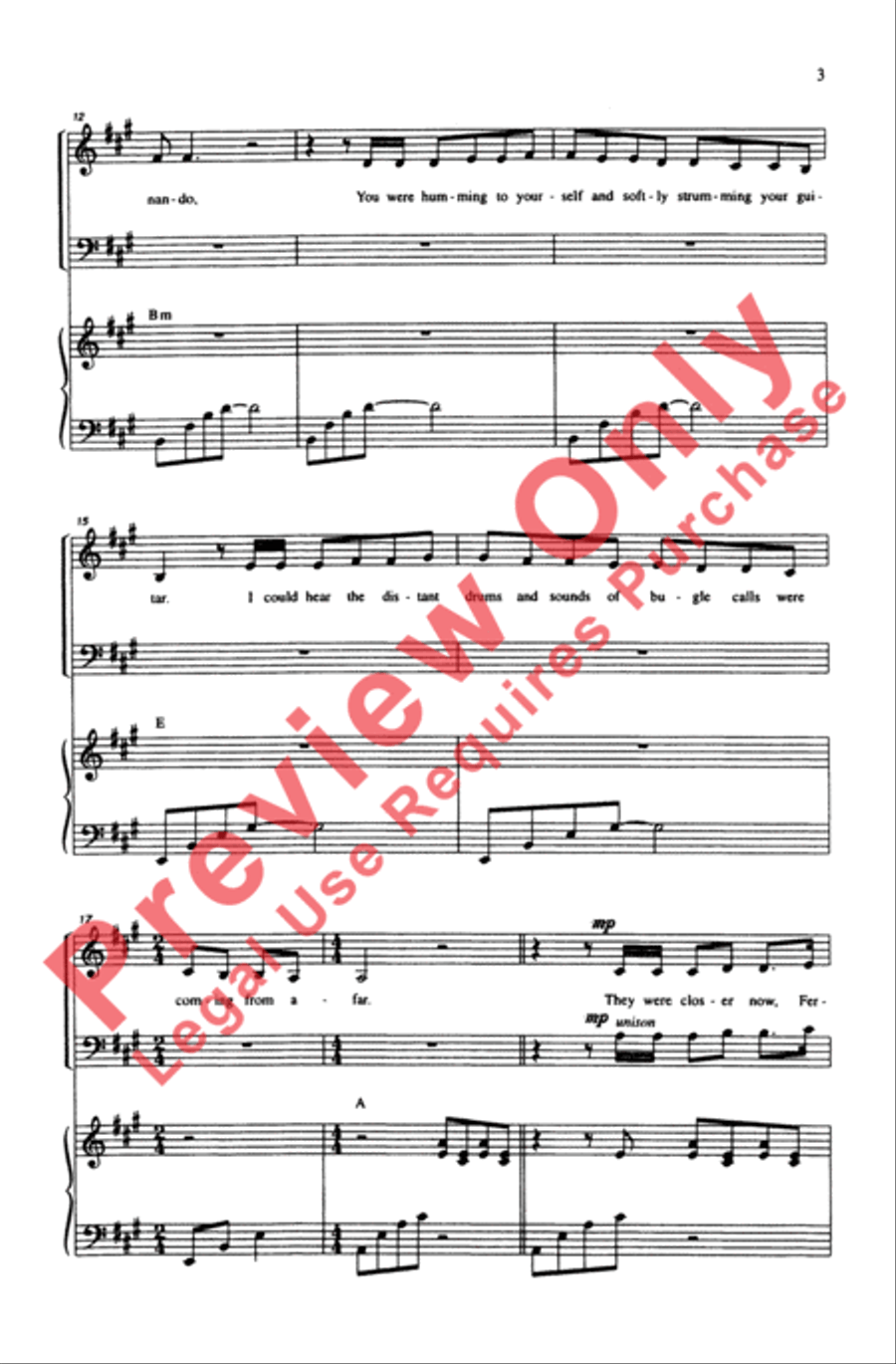 ABBA Forever! 4-Part scores gallery preview page 3