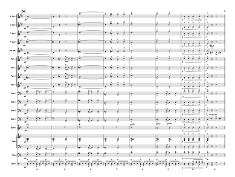 Trick Shot Jazz Ensemble scores gallery preview page 9