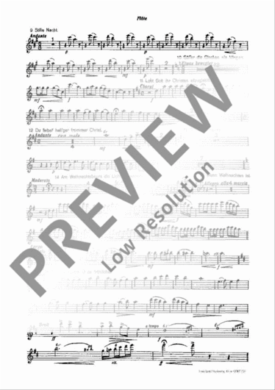 Ein Weihnachts-Liederkranz-Potpourri Concert Band scores gallery preview page 3