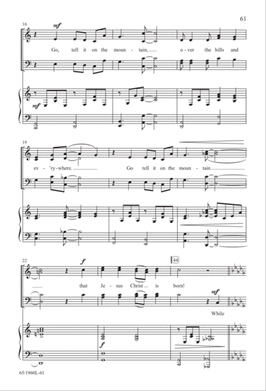 A New Birth...A New Beginning 4-Part scores gallery preview page 62