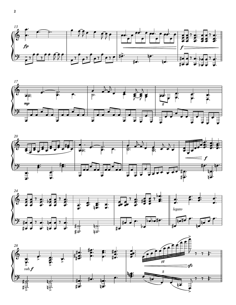 Hornet (Hollow Knight Piano Collections) Piano Solo scores gallery preview page 5