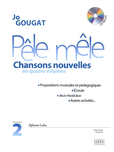 Pele Mele. (chansons Nouvelles En 4 Volumes) (livre Avec Cd Al30507) Formation
