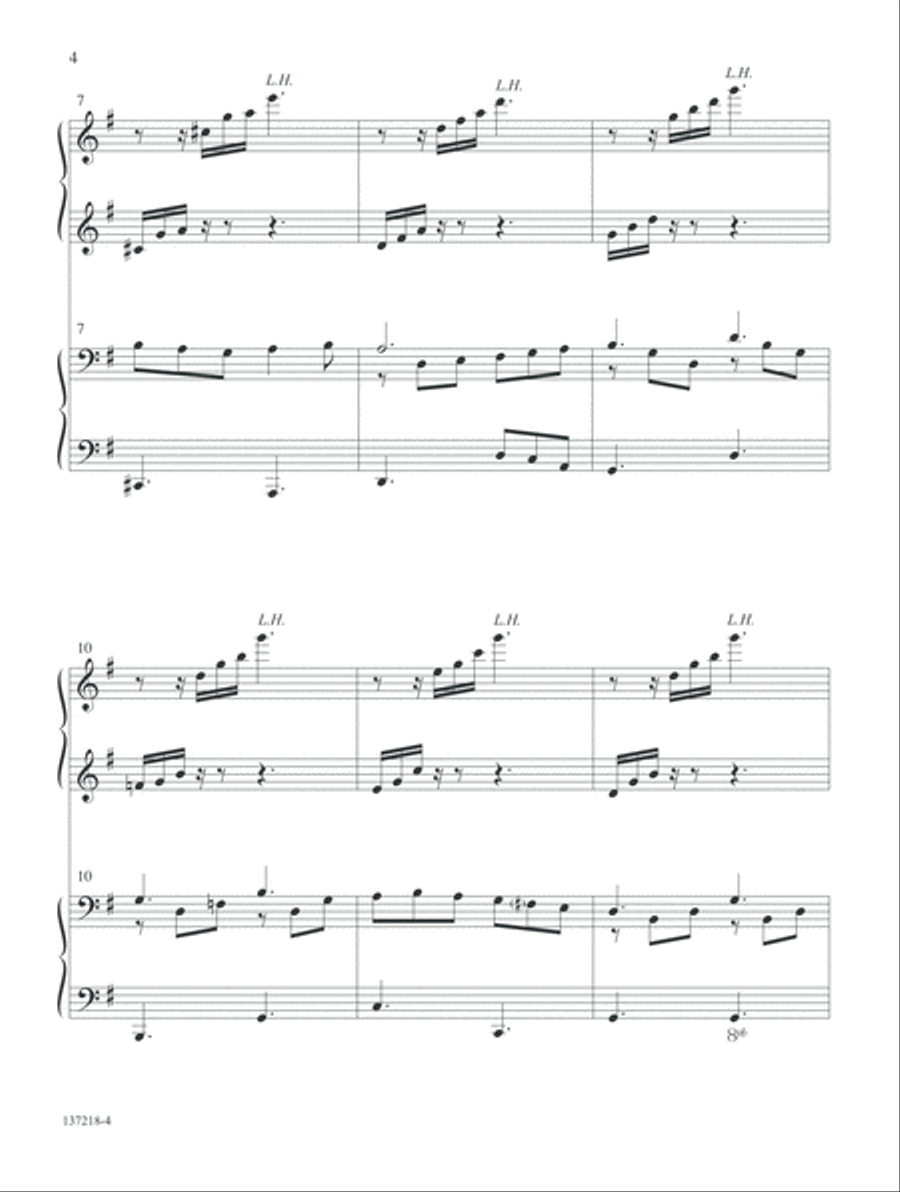 Praise Him! Praise Him! Praise Him! Praise Him! Piano Accompaniment scores gallery preview page 4