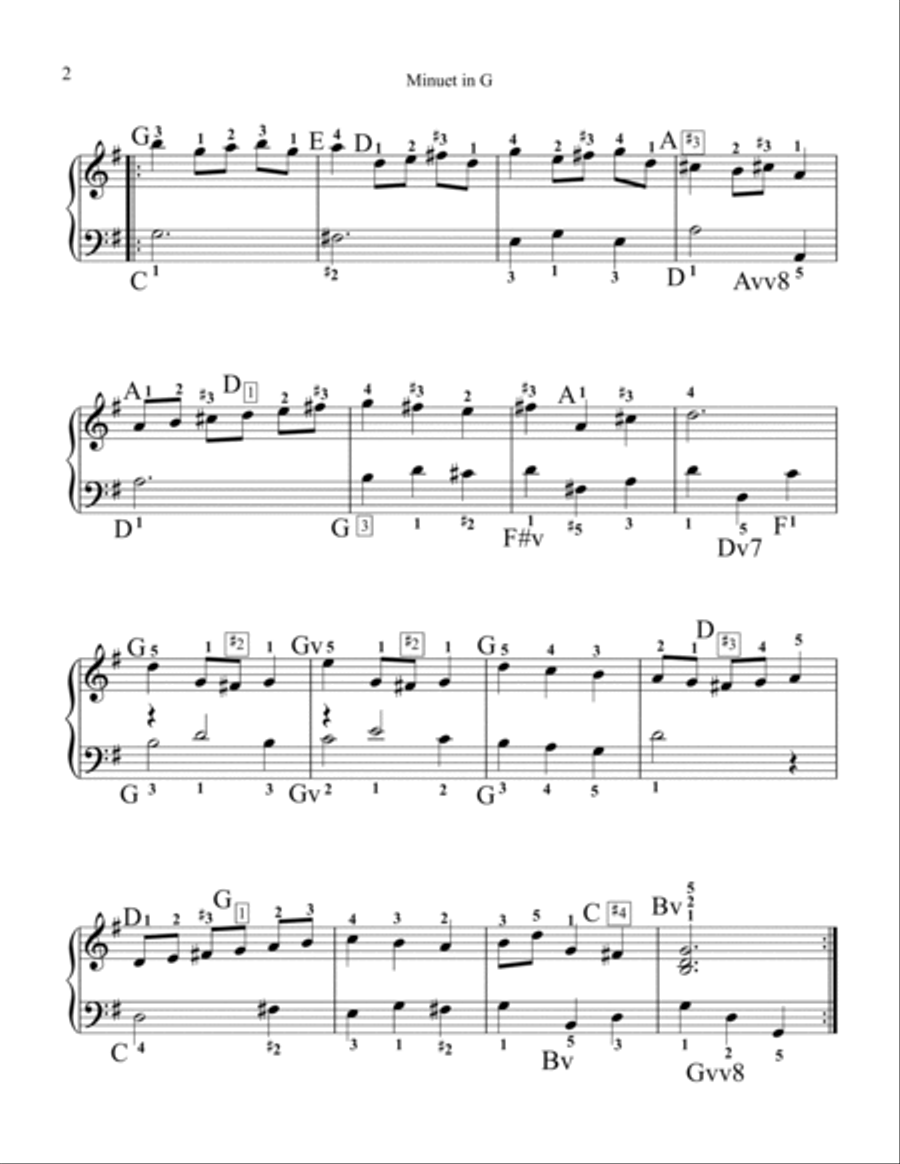 Classical Piano Literature (with Piano Fingering) Piano Accompaniment scores gallery preview page 5