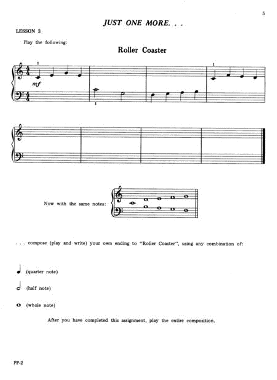 Learn To Compose And Notate Music - Beginning Level Piano scores gallery preview page 2