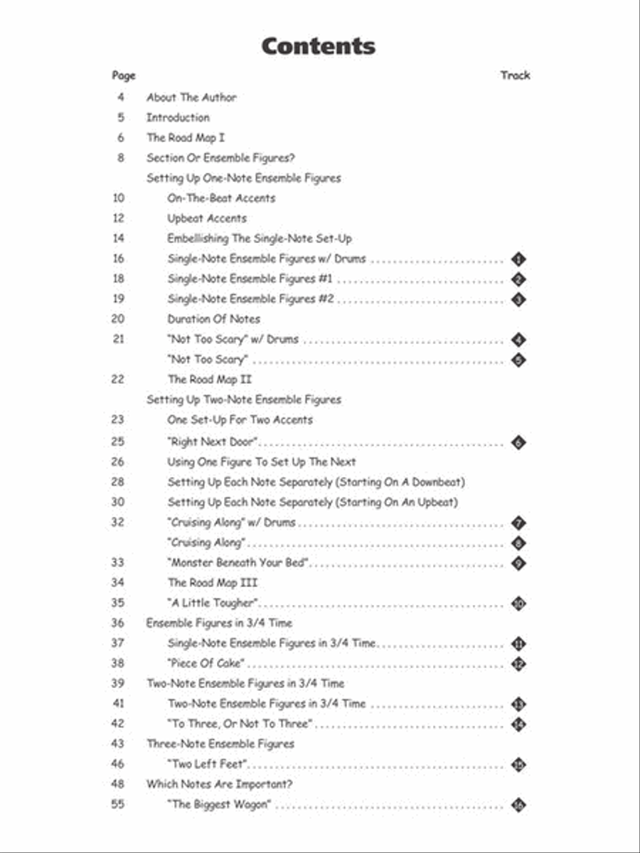 Chart Reading Workbook for Drummers image number null