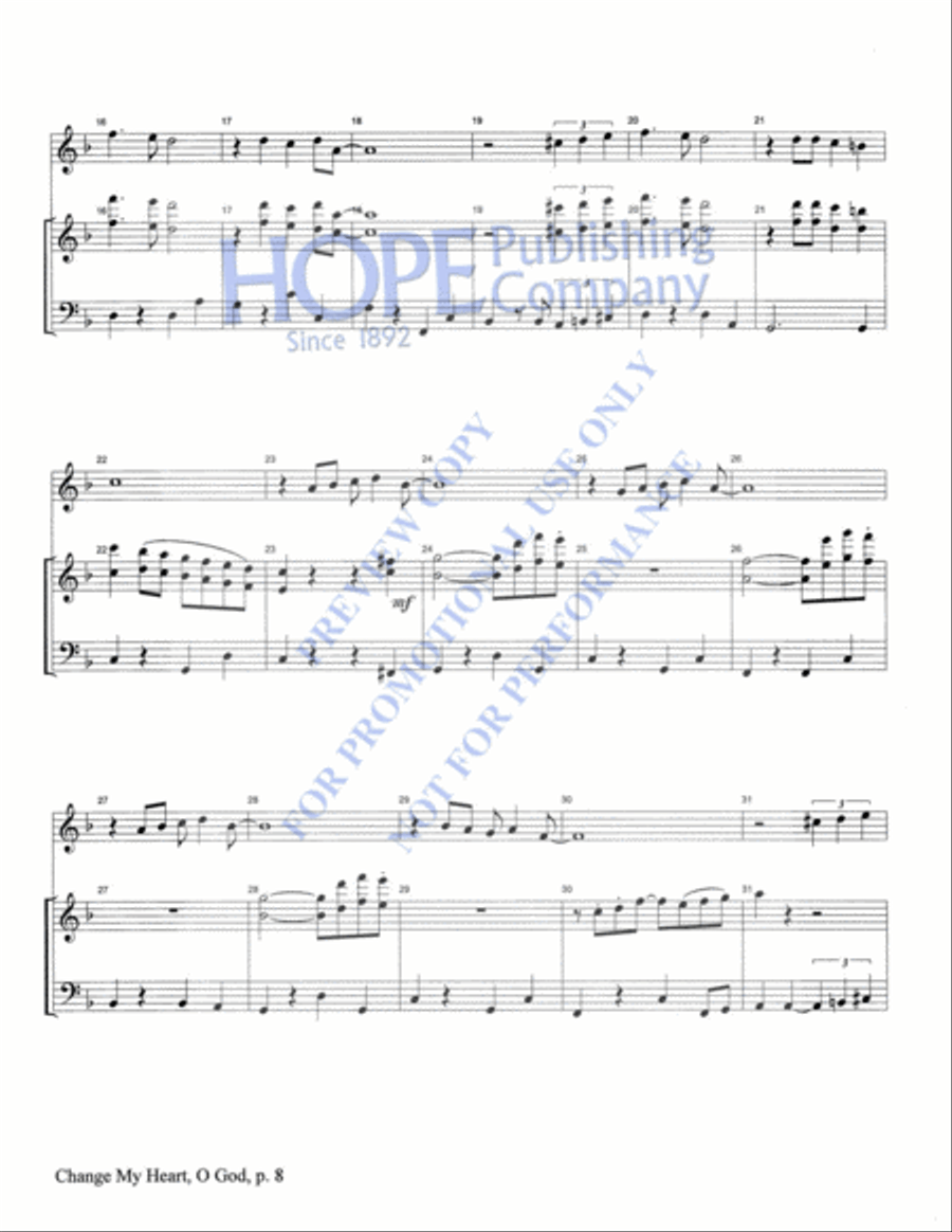 Praise Him with Instruments Orchestra scores gallery preview page 11