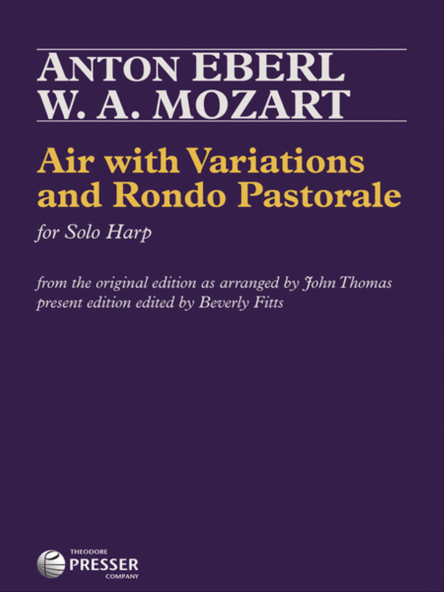 Air With Variations And Rondo Pastorale Chamber Music scores gallery preview page 1